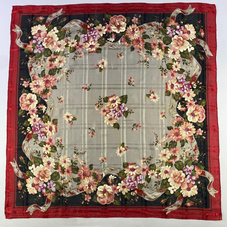 vintage-silk-scarf-twill-silk-scarf-vintage-silk-muffler-vintage