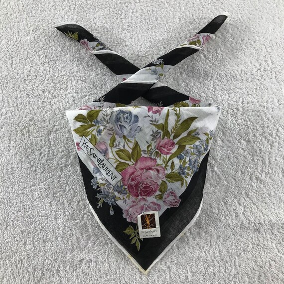 NWT Vintage Yves Saint Laurent Handkerchief, Yves Saint  display picture 1