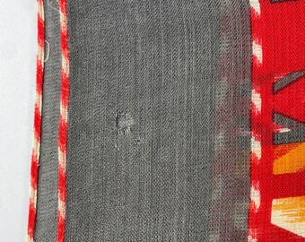 Vintage Issey Miyake Scarf, Issey Miyake Neckerchief, Vintage
