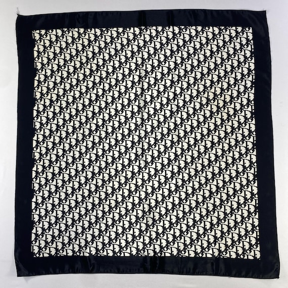 ヴィンテージ クリスチャン ディオール シルク スカーフ、クリスチャン