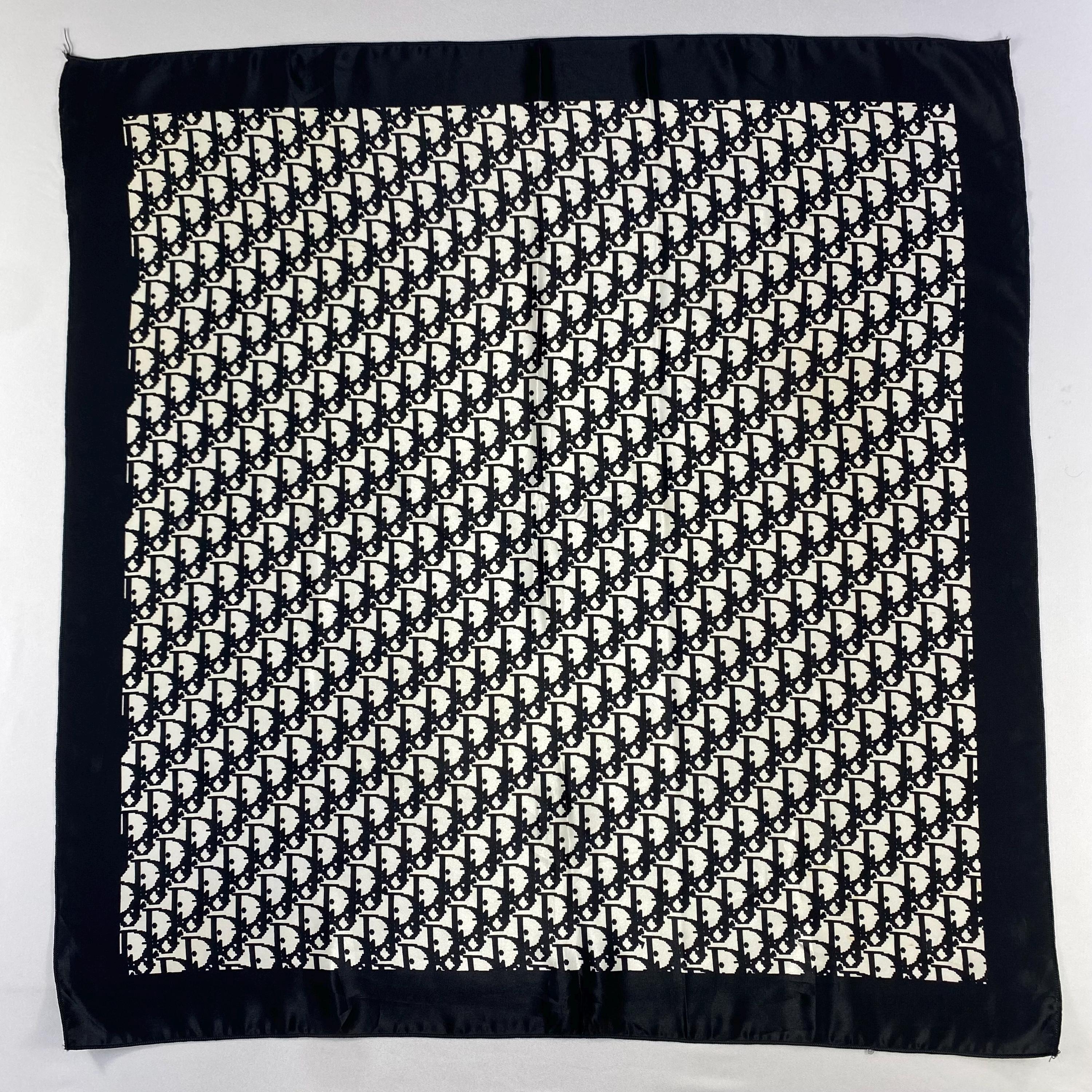 1361美品 クリスチャンディオール スカーフ シルク ヴィンテージ