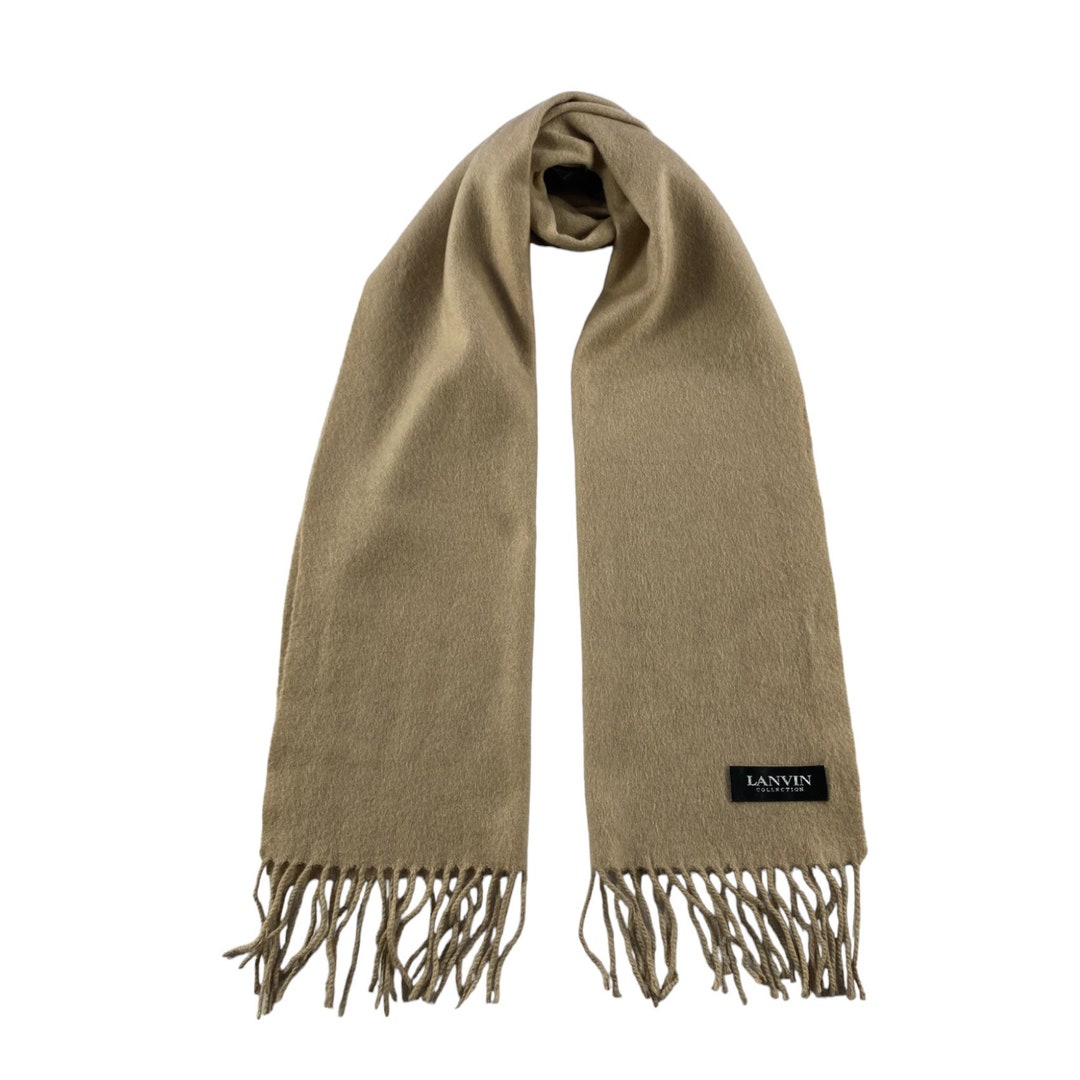 Buy Vintage Lanvin Cashmere Scarf Soft Cashmere Lanvin Muffler Multicolor  Cashmere Muffler Winter Neck Scarf Vintage Cashmere Scarf Online in India 