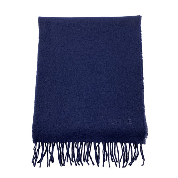 Vintage Celine Scarf Celine Wool Scarf Vintage Wool Scarf Wool