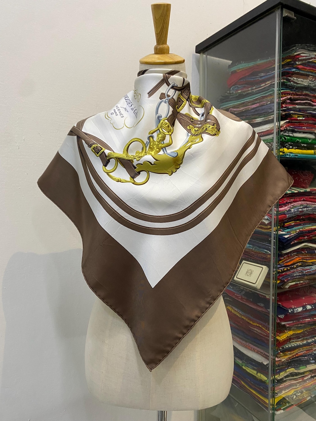 Vintage Hermes Brides De Gala Silk Scarf Vintage Hermes Key Scarf