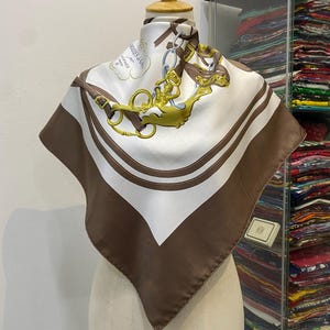 Vintage Hermes Brides De Gala Silk Scarf Vintage Hermes Key Scarf