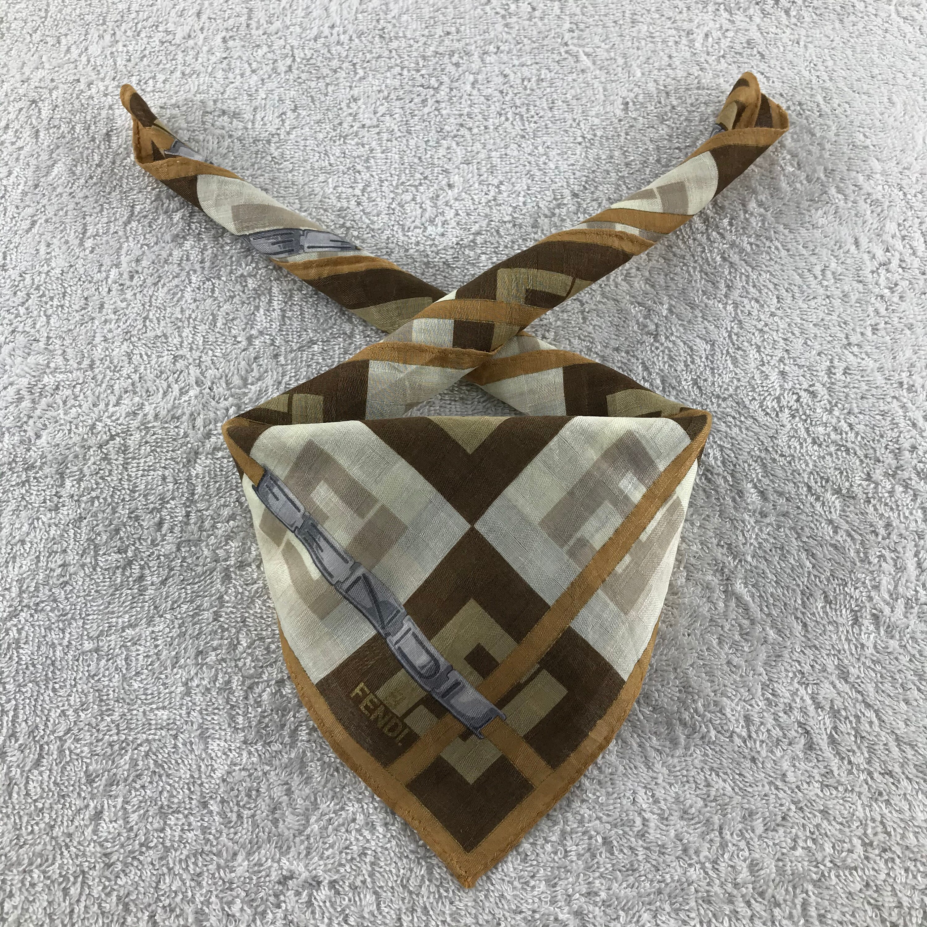 fendi headband scarf