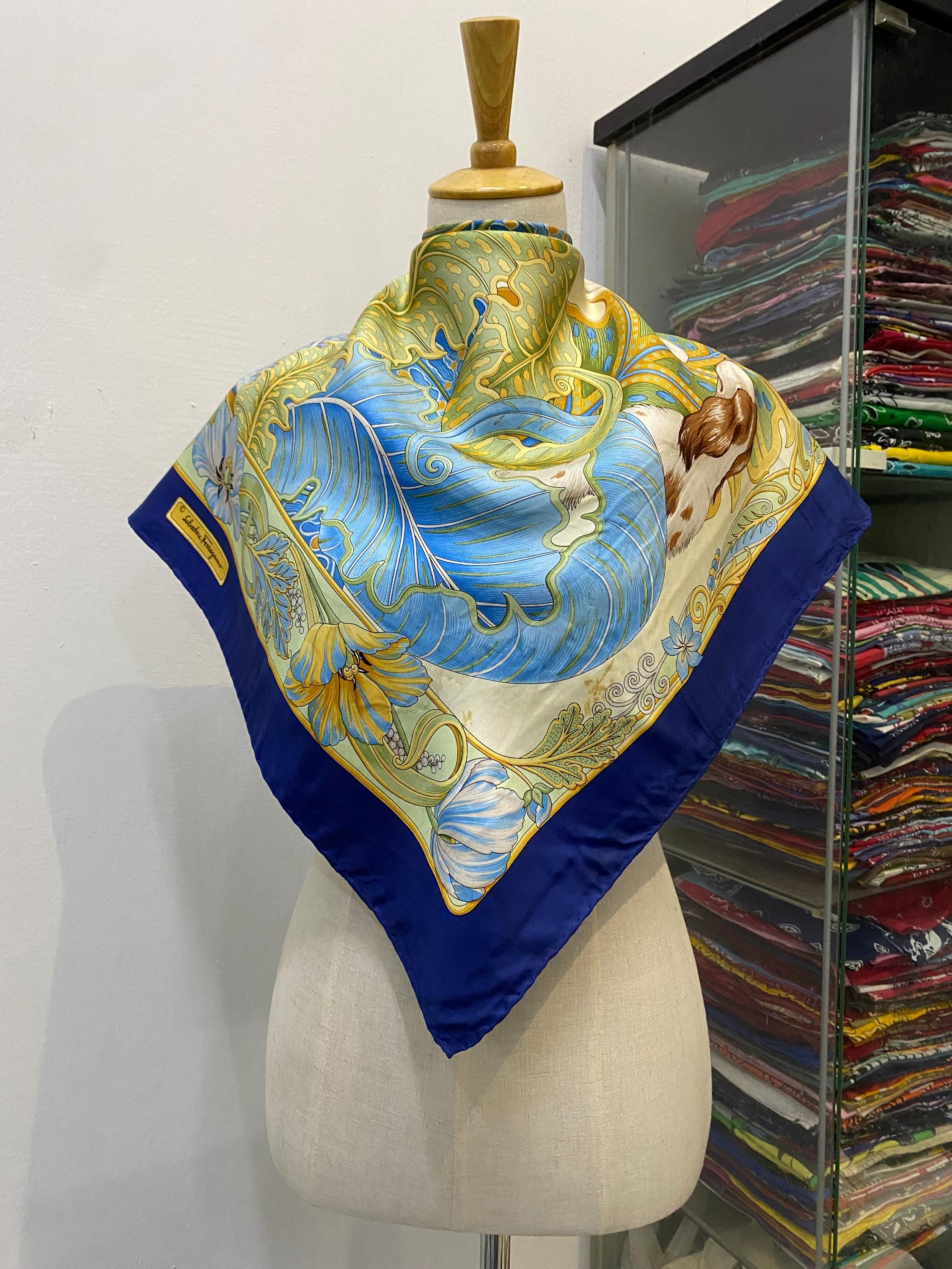 Ferragamo Shawl - Etsy Canada