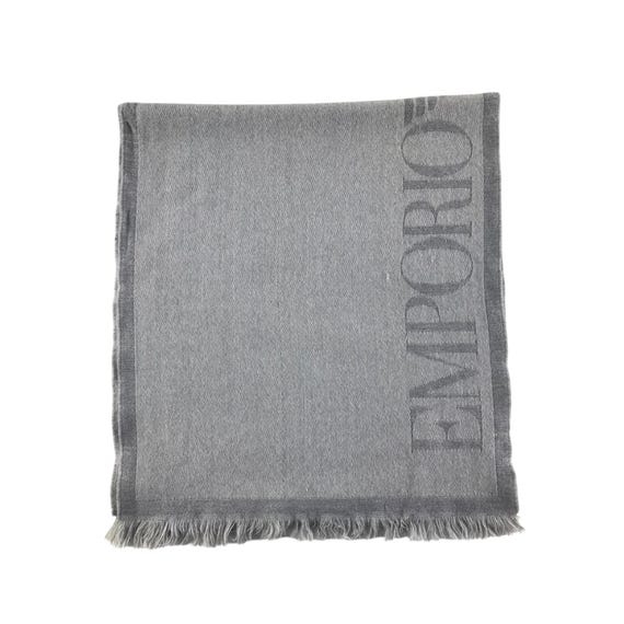 2024年冬【法人向けお歳暮】 Vintage Muffler Wool Armani Muffler Scarf Armani Emporio 小物