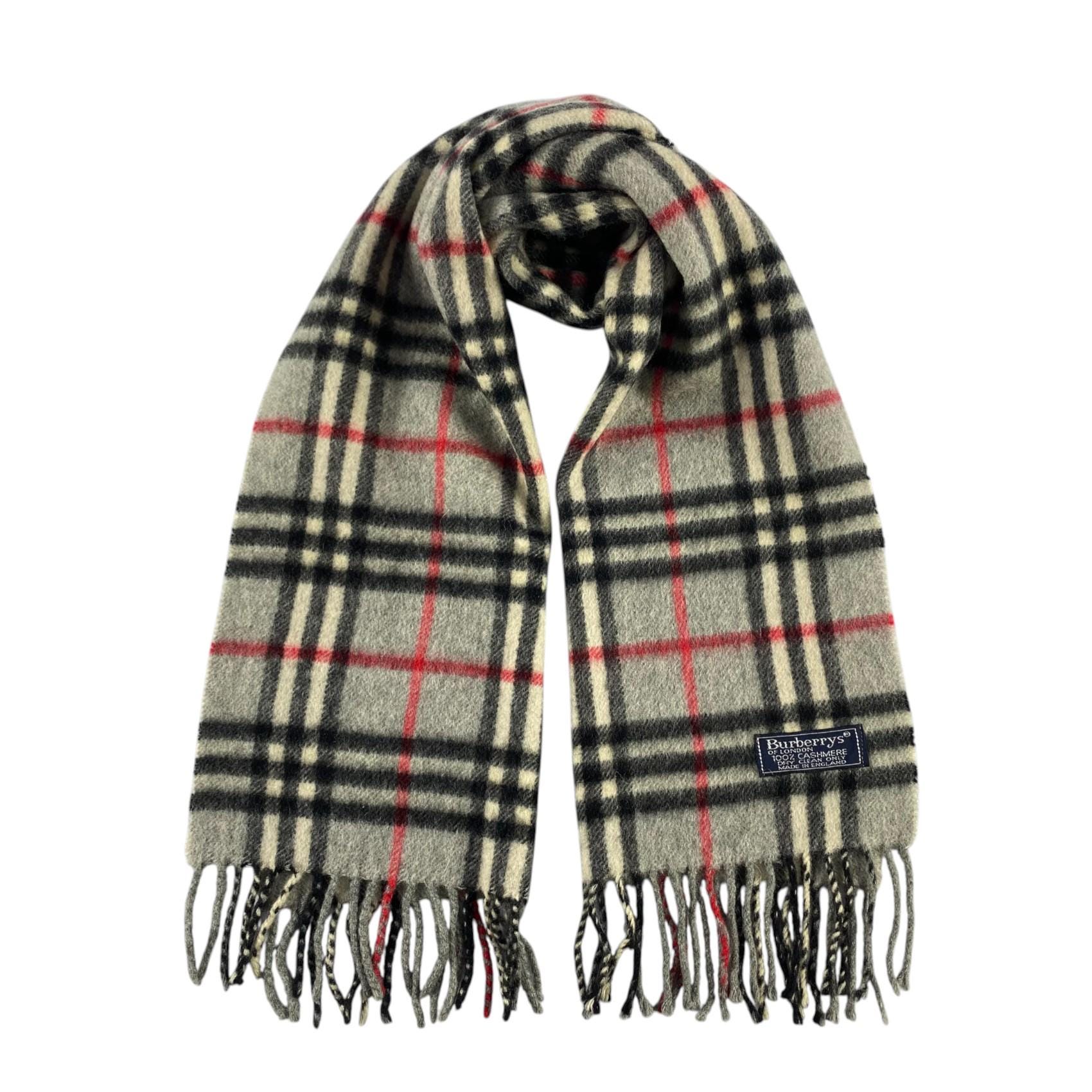 Pink Burberry Scarf