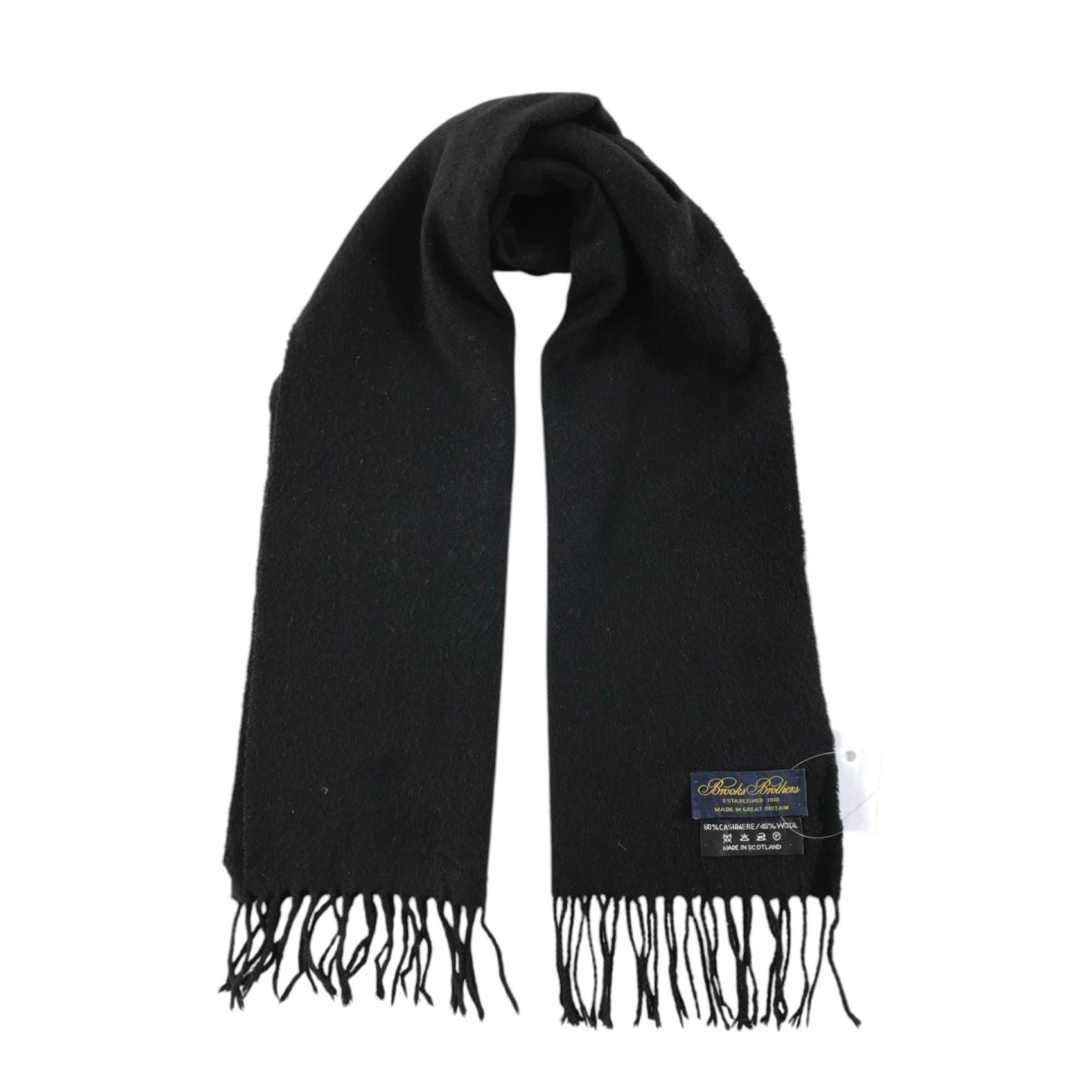 Vintage Brooks Brothers Cashmere Scarf Soft Cashmere Brooks