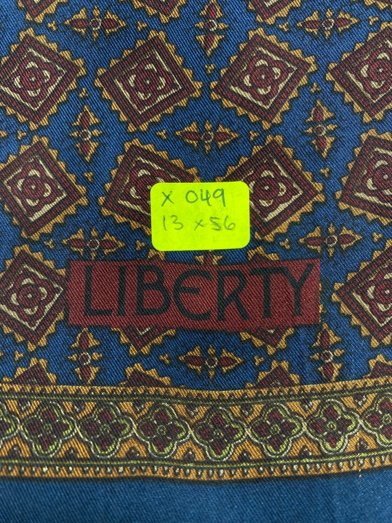 Vintage Liberty Silk Scarf Liberty London Silk Mu… - image 7