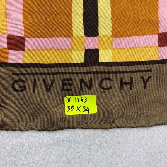 Vintage Givenchy Silk Scarf Givenchy Neck Scarf Givenchy Silk