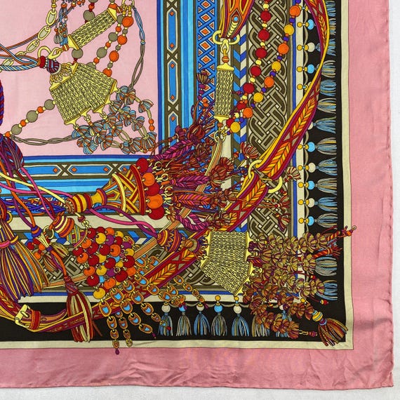 Vintage Gucci Silk Scarf Gucci Silk Muffler Gucci Neck Scarf Gucci