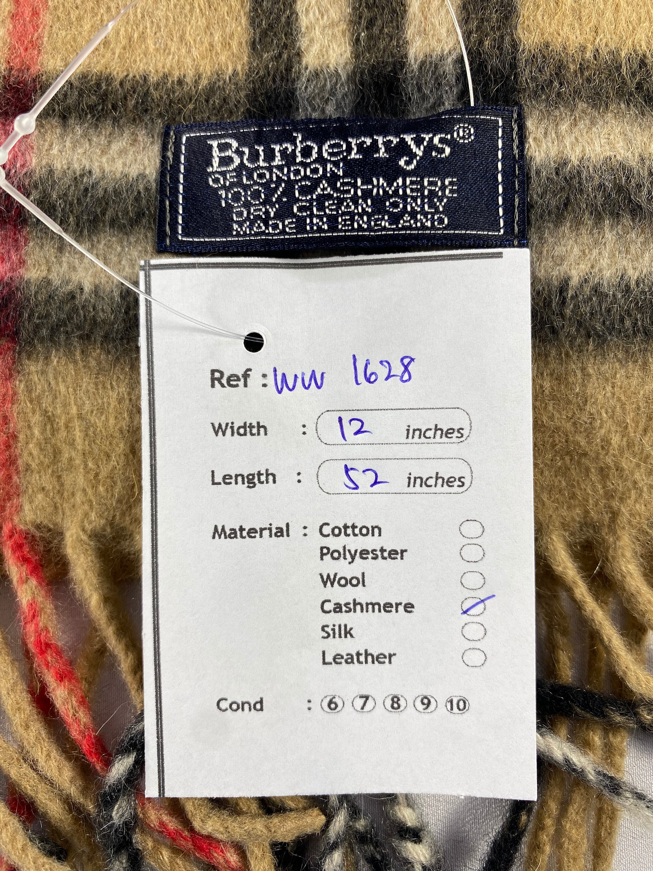 Vintage Burberry Scarf Burberry Cashmere Scarf Vintage Burberry