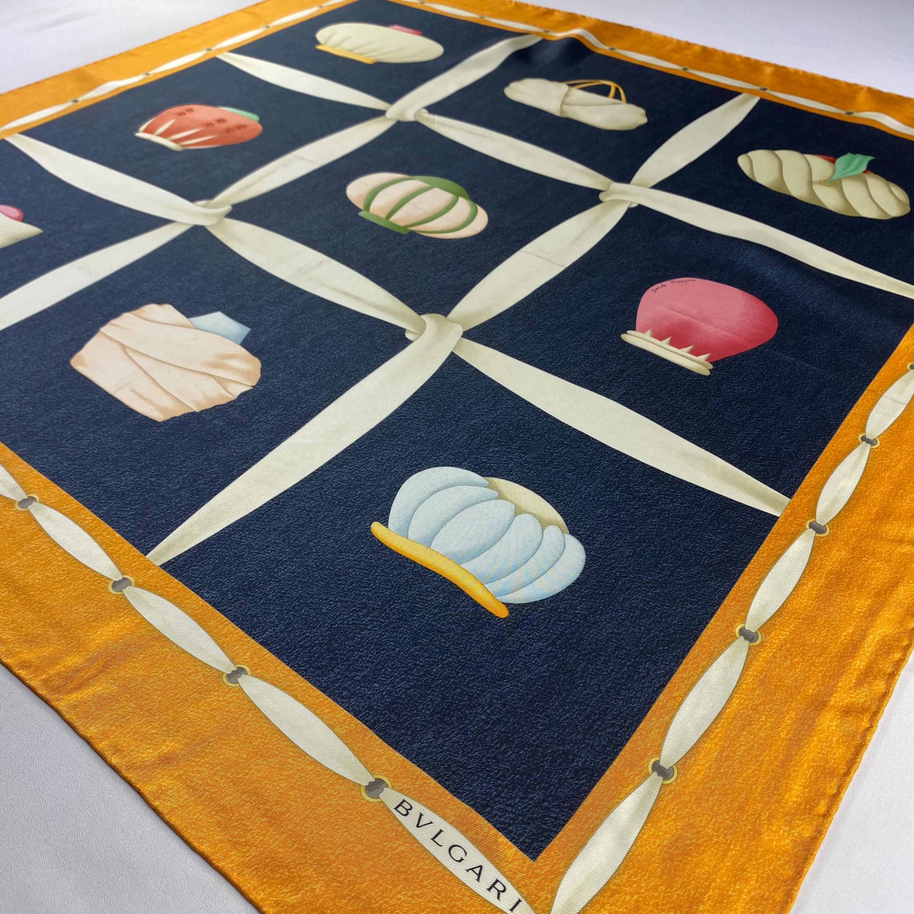 小物 BVLGARI Silk Scarf Scarves - Silk | Bvlgari