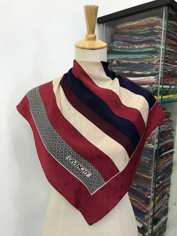 Givenchy scarf hotsell silk