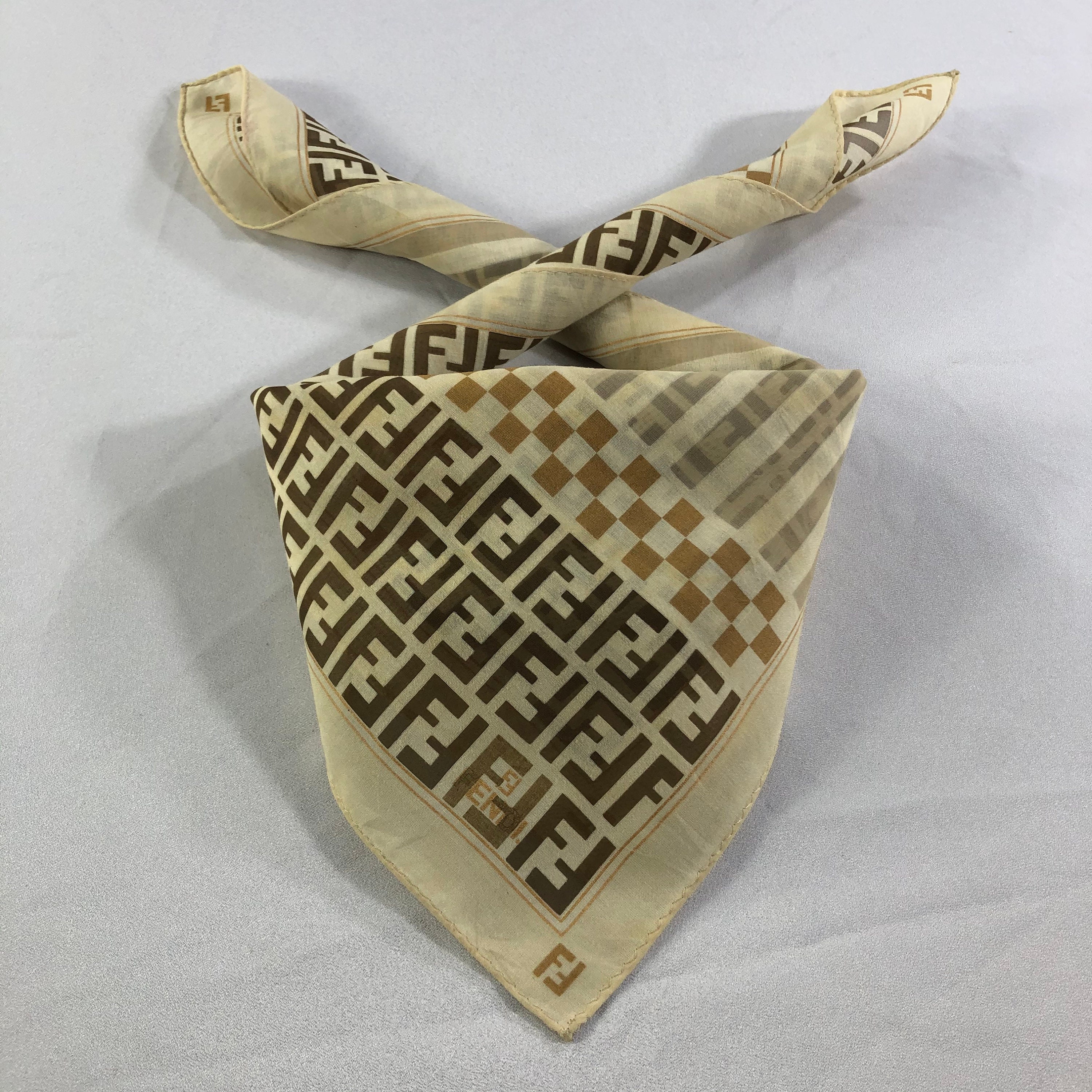 fendi headband scarf