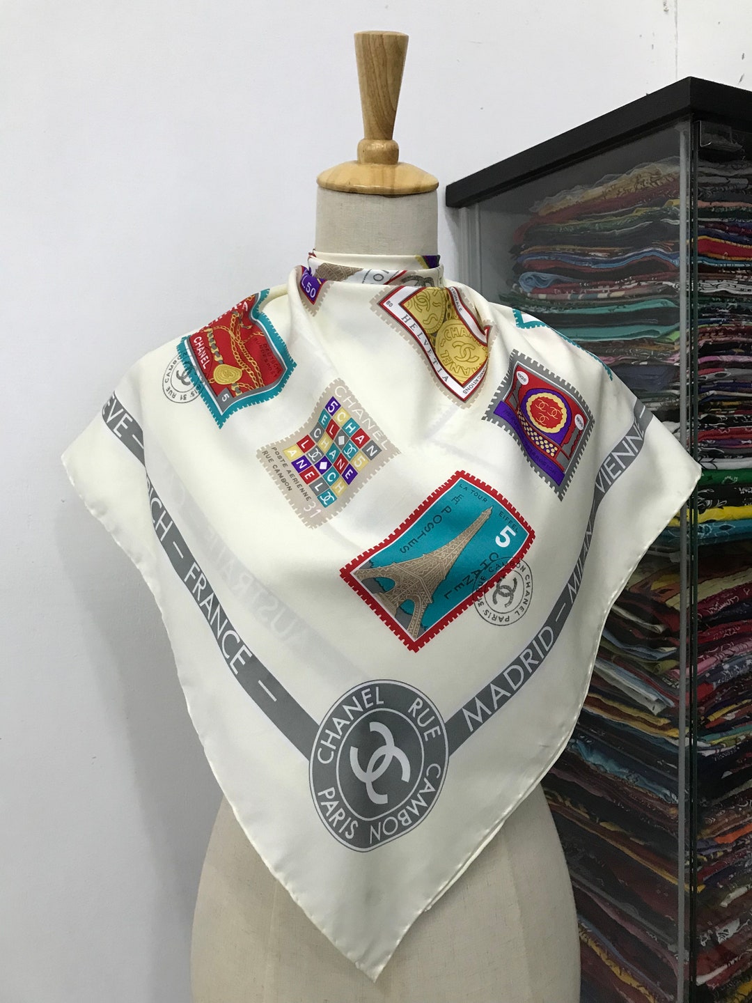 Vintage chanel scarf real or fake?