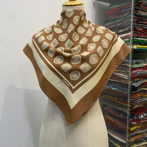 Foulard Vintage Chanel - Etsy