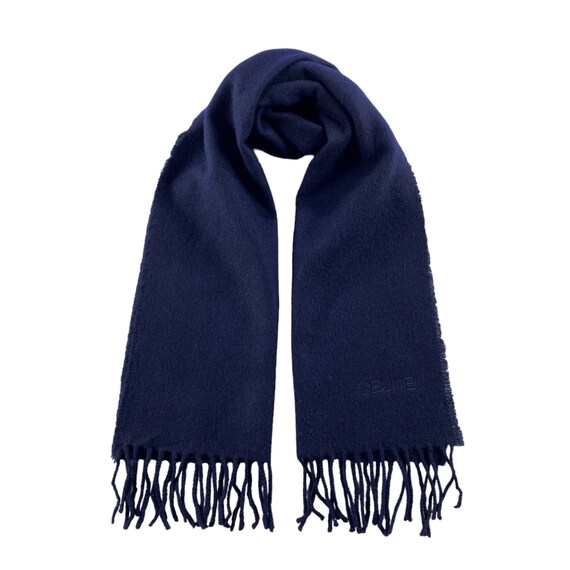 Vintage Celine Scarf Celine Wool Scarf Vintage Wool Scarf Wool