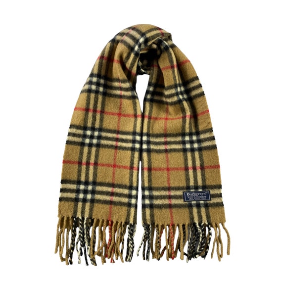 bufanda burberry cashmere