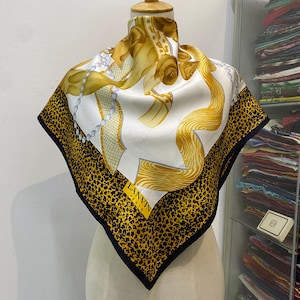 ヴィンテージ ジャンポール・ゴルチエ シルクスカーフ、ゴルチエ オム