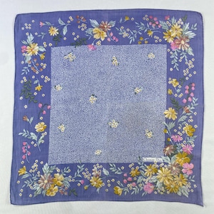 Vintage Dior Handkerchief, Dior Bandana, Vintage Dior Pocket Square, Christian Dior Handkerchief, Vintage Dior Neck Scarf