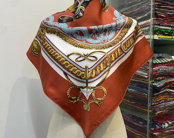 Hermes Silk Scarf Carre 90 