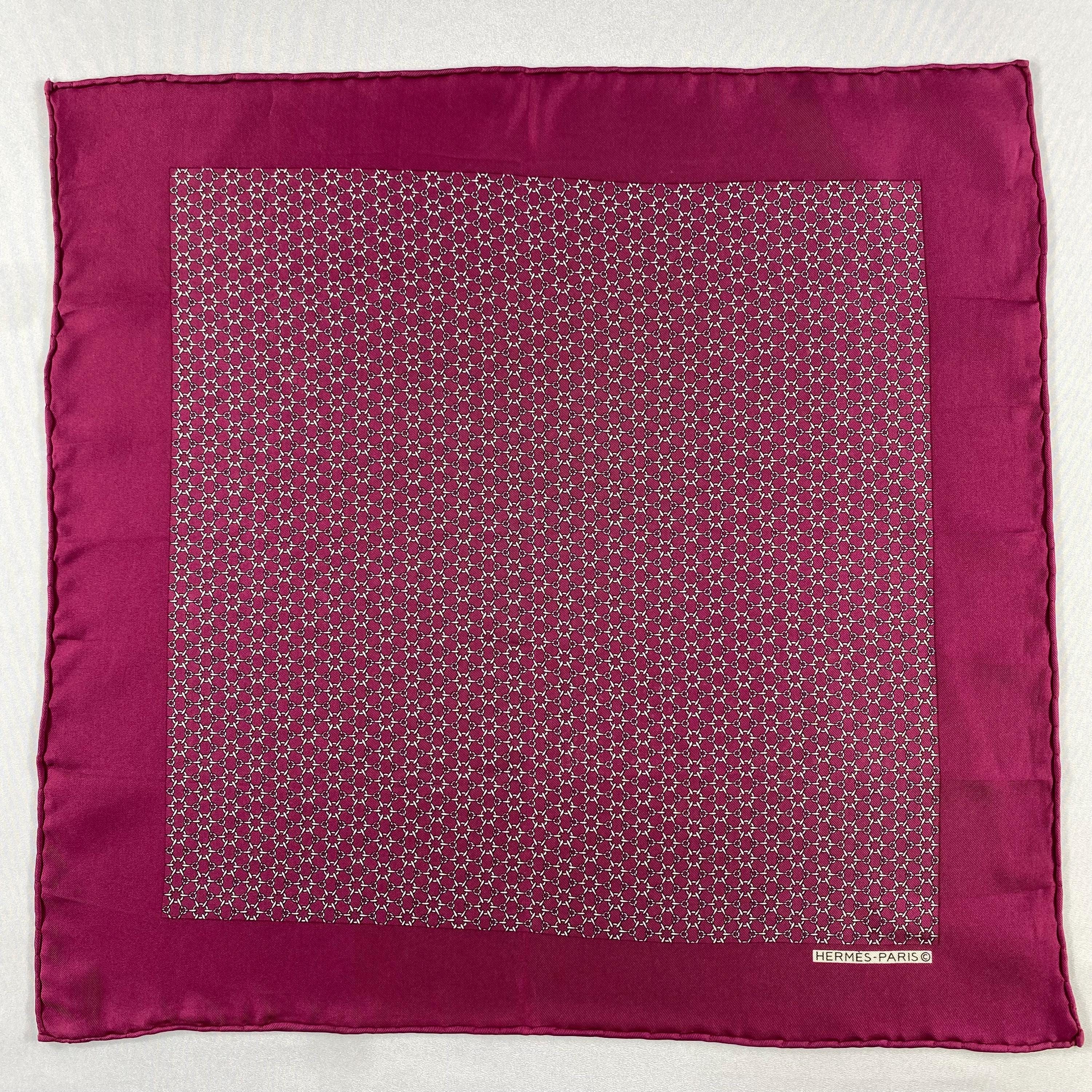 HERMES バンダナ ハンカチ エルメス ヴィンテージ エルメス シルクハンカチ バンダナ