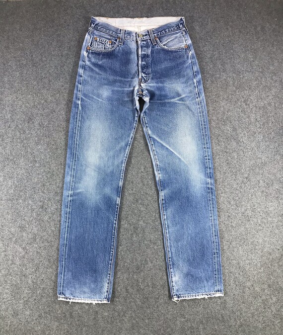 Vintage 90s Blue Wash Levis 501 Redline Jeans 29x32 Vintage | Etsy Ireland