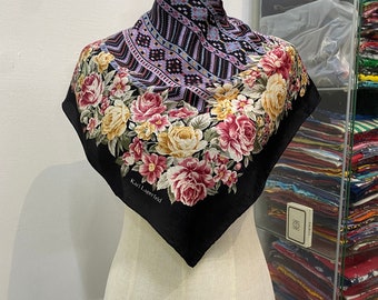 Karl Lagerfeld カールラガーフェルド スカーフ 大判 シルク カールラガーフェルド スカーフ シルク100% レディース KARL LAGERFELD