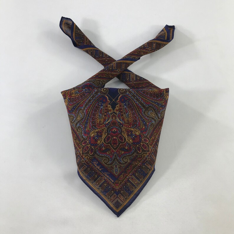 Polo Ralph Lauren Handkerchief Ralph Lauren Handkerchief Etsy