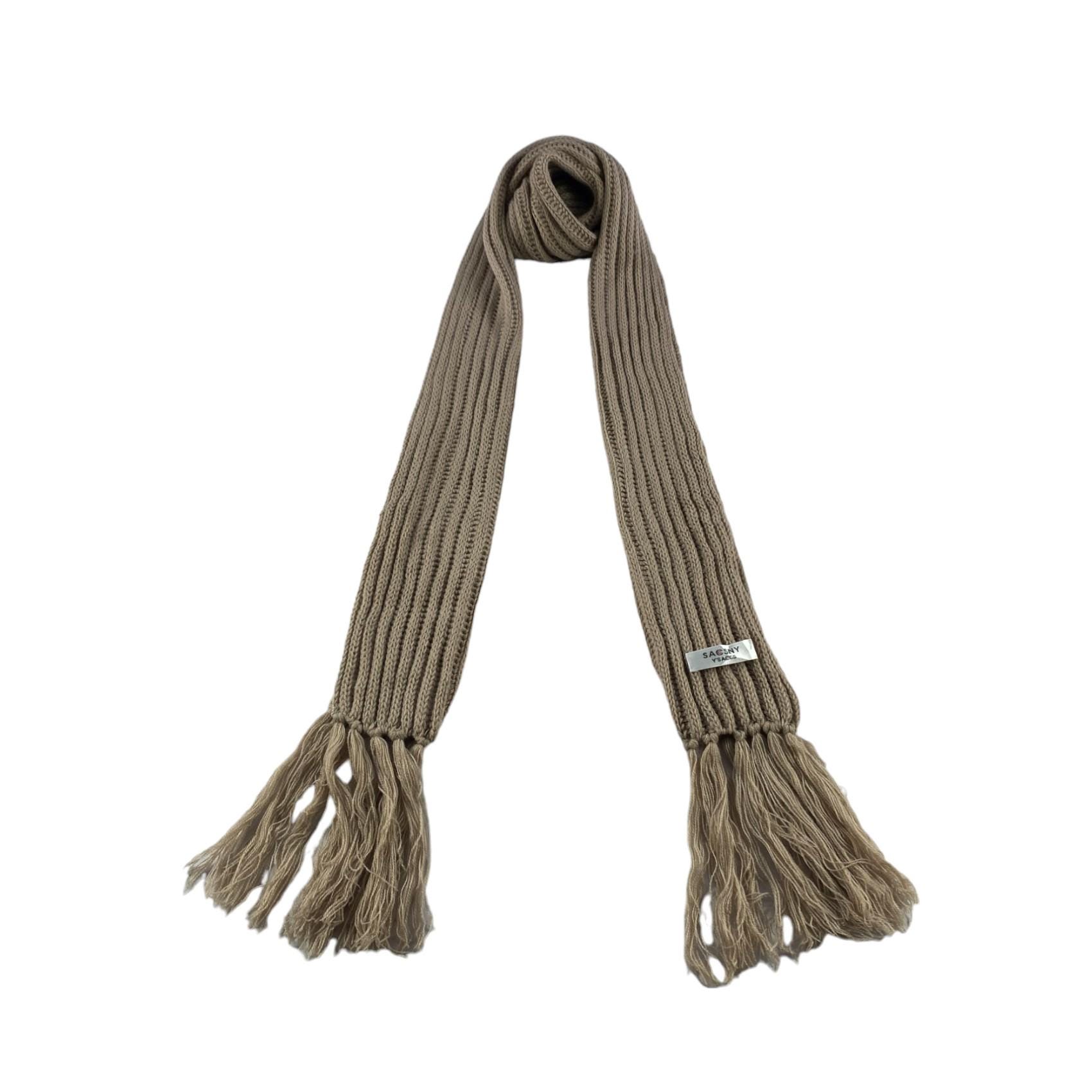 小物 Yohji Yamamoto Cashmere stole WOOL KNIT STOLE – THE SHOP YOHJI YAMAMOTO
