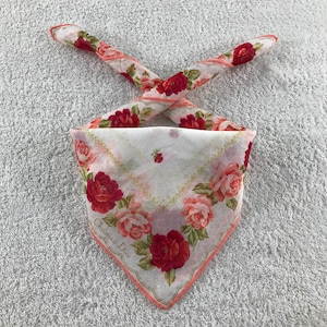 Vintage Dior Handkerchief, Dior Bandana, Vintage Dior Pocket Square, Christian Dior Handkerchief, Vintage Dior Neck Scarf