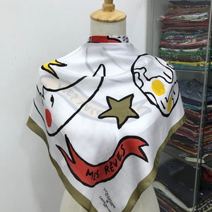 Castelbajac Scarf - Etsy