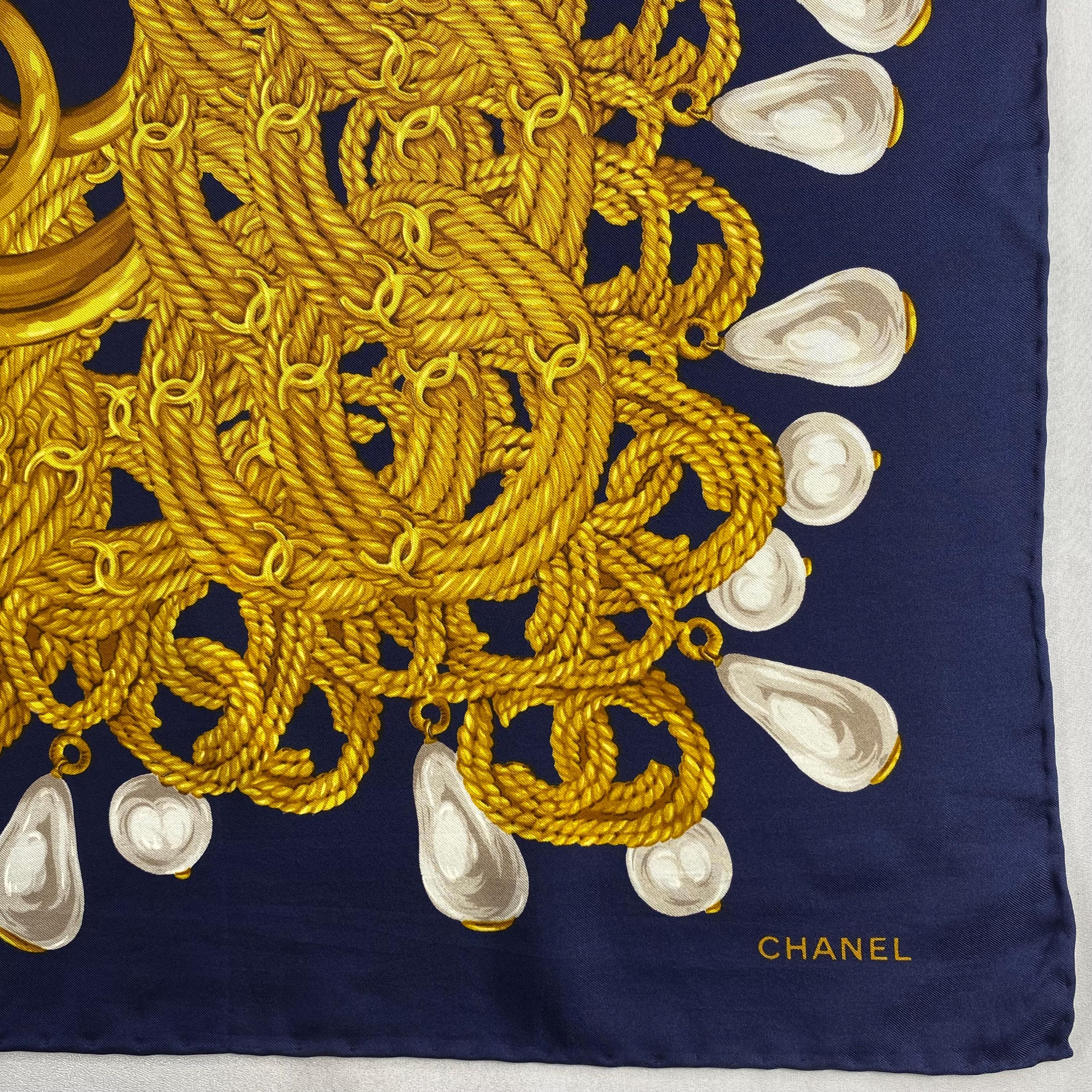 CHANEL 正規品 ヴィンテージ スカーフ 【公式通販】