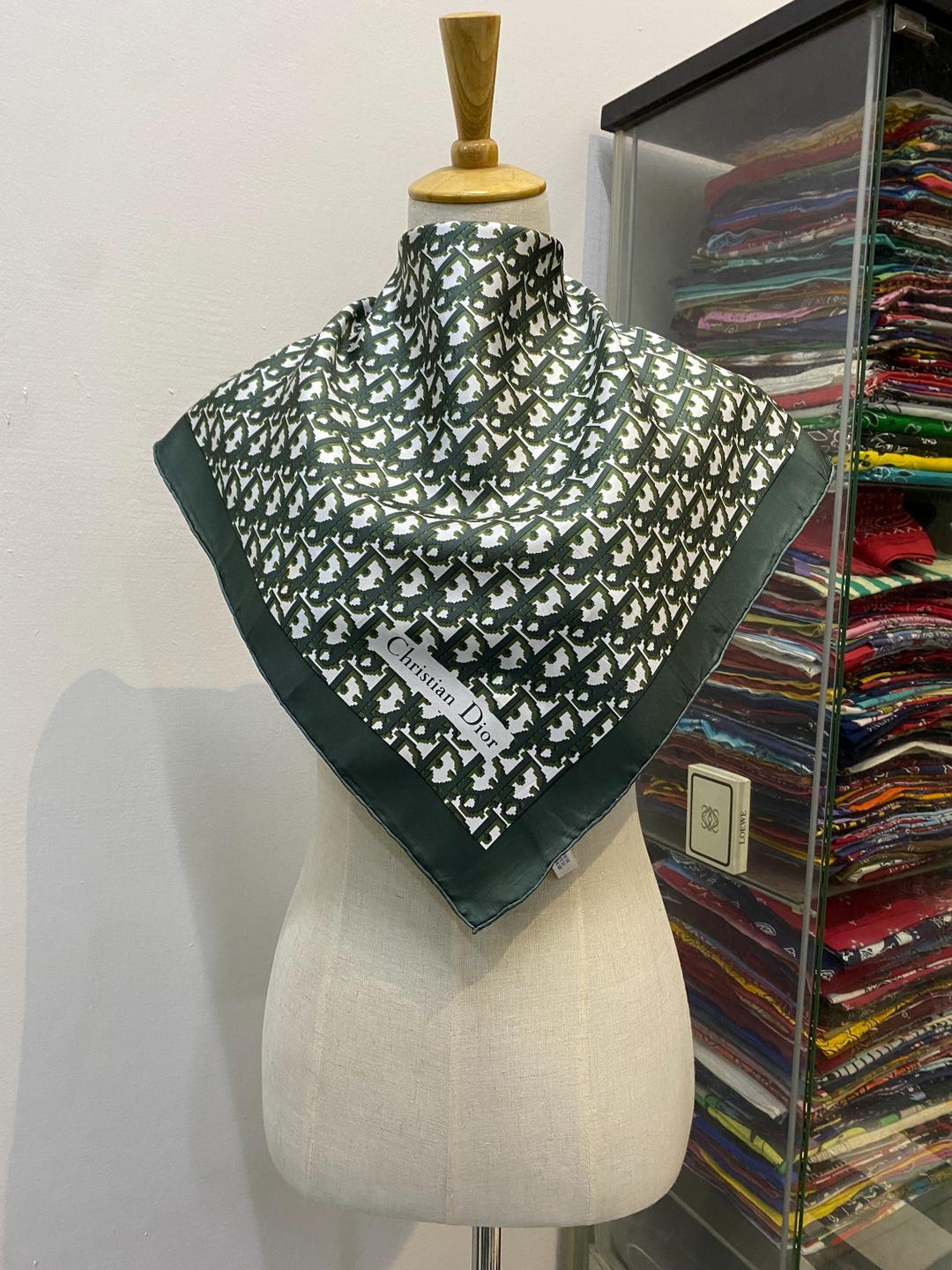Vintage Christian Dior Trotter Silk Scarf Christian Dior