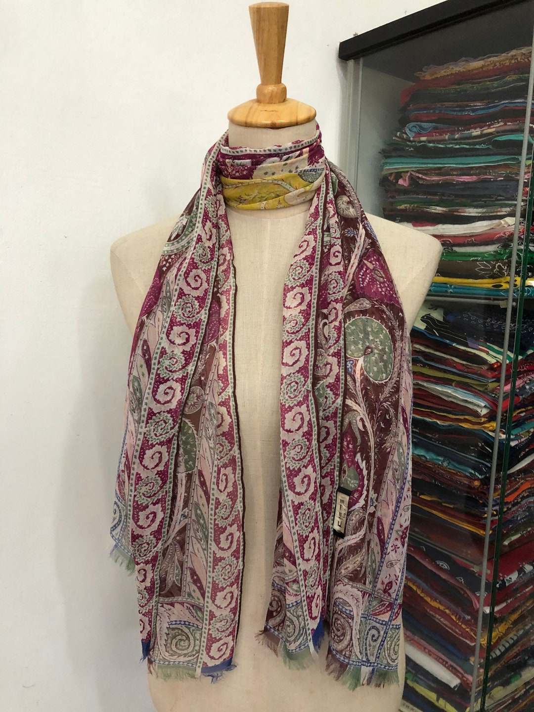Etro Paisley Wool Silk Scarf, $365, Nordstrom