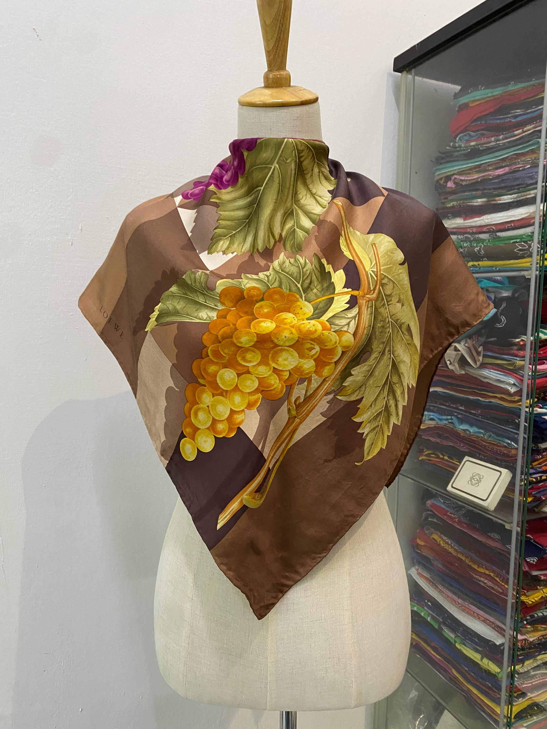 Loewe Silk Scarf - Etsy