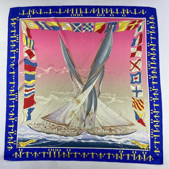 Vintage Hermes En Course Silk Scarf Hermes Silk Scarf Vintage Hermes Foulards Hermes Square Scarf Vintage Hermes Silk Shawl View 2