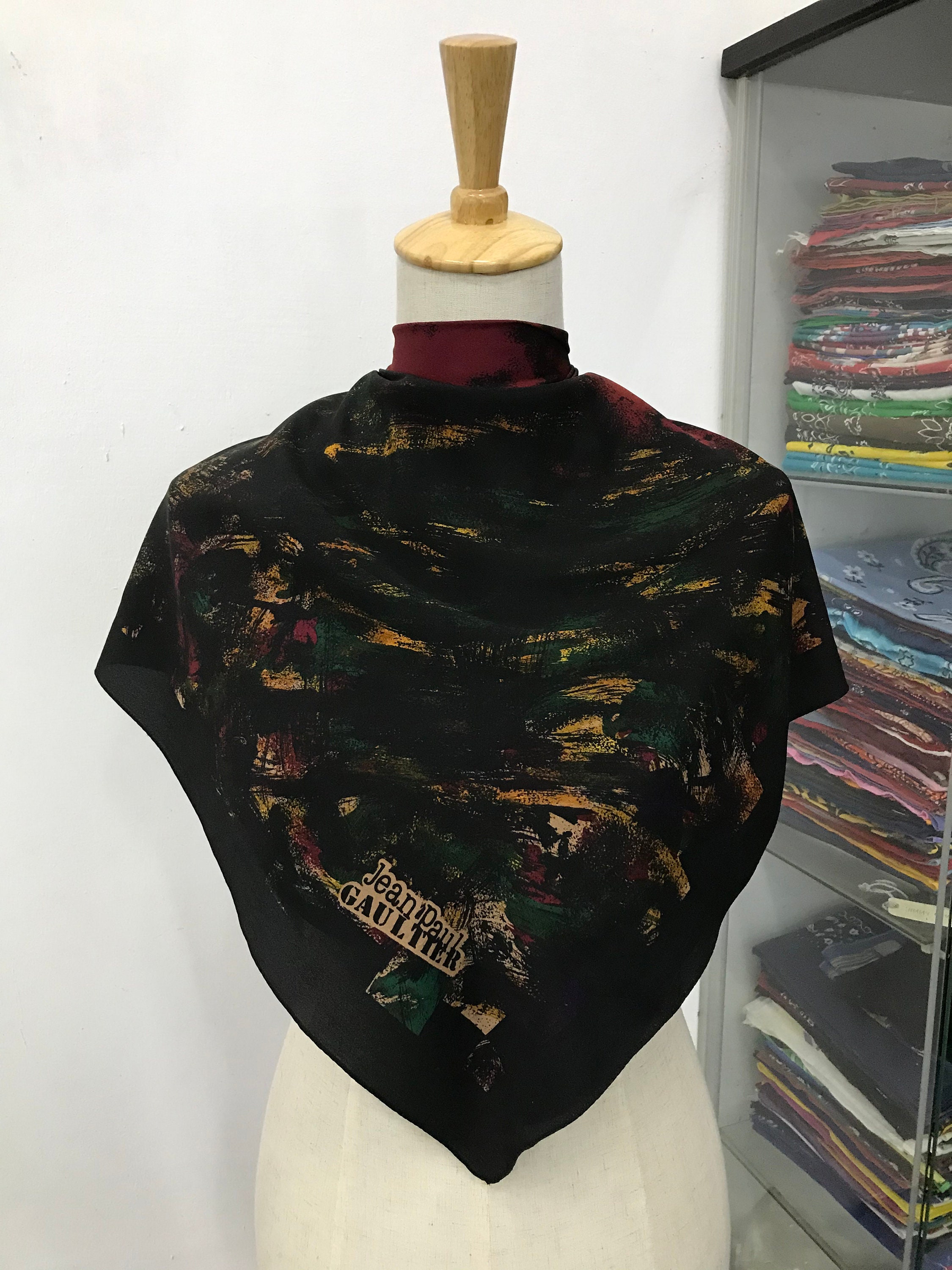 Vintage Jean Paul Gaultier Silk Scarf, Gaultier Homme Scarf, JPG Silk Scarf, Gaultier Accessories, Vintage Jean Paul Gaultier Silk Muffler - Etsy Vintage Jean Paul Gaultier Silk Scarf, Gaultier Homme Scarf, JPG Silk Scarf, Gaultier Accessories, Vintage Jean Paul Gaultier Silk Muffler - Etsy