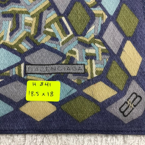 Vintage Balenciaga Handkerchief Balenciaga Bandana Vintage