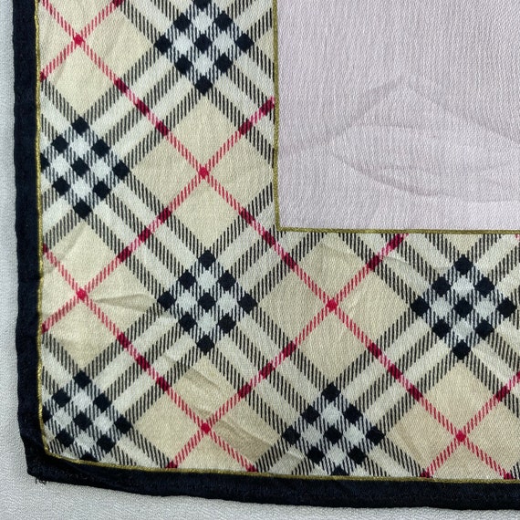 Vintage Burberry Handkerchief,  Burberry Bandana,… - image 4