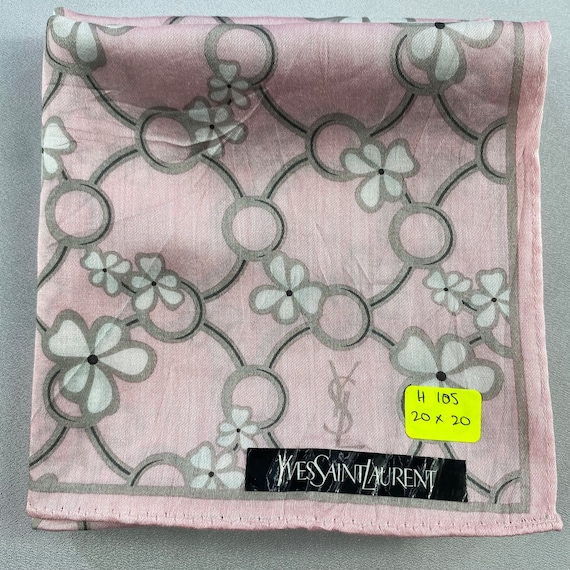 NWT Vintage Yves Saint Laurent Handkerchief, Yves… - image 5