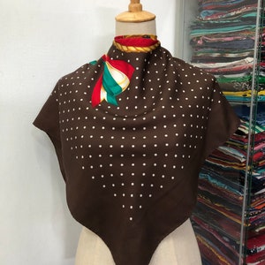 Vintage Moschino Silk Scarf Moschino Silk Muffler Vintage Moschino Silk Neck Scarf Moschino Silk Head Scarf Moschino Shawl