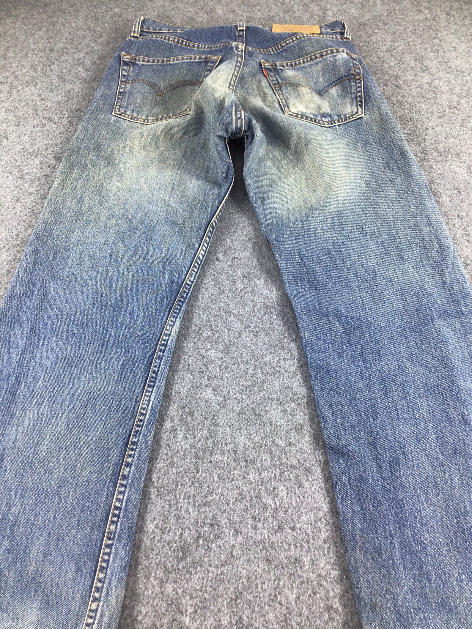 Vintage Levis 519 Jeans 29x27 Red Tab Faded Denim Grunge Style | Etsy