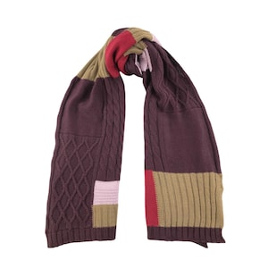 Vintage Max Mara Scarf, Vintage Wool Scarf, Wool Long Scarves, Wool Winter Scarf, Cozy Warm Wool Scarves, Fringes Long Scarf