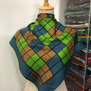 Vintage Givenchy Silk Scarf Givenchy Neck Scarf Givenchy Silk Muffler Givenchy Big Logo Givenchy Neck Warmer Givenchy Silk Shawl