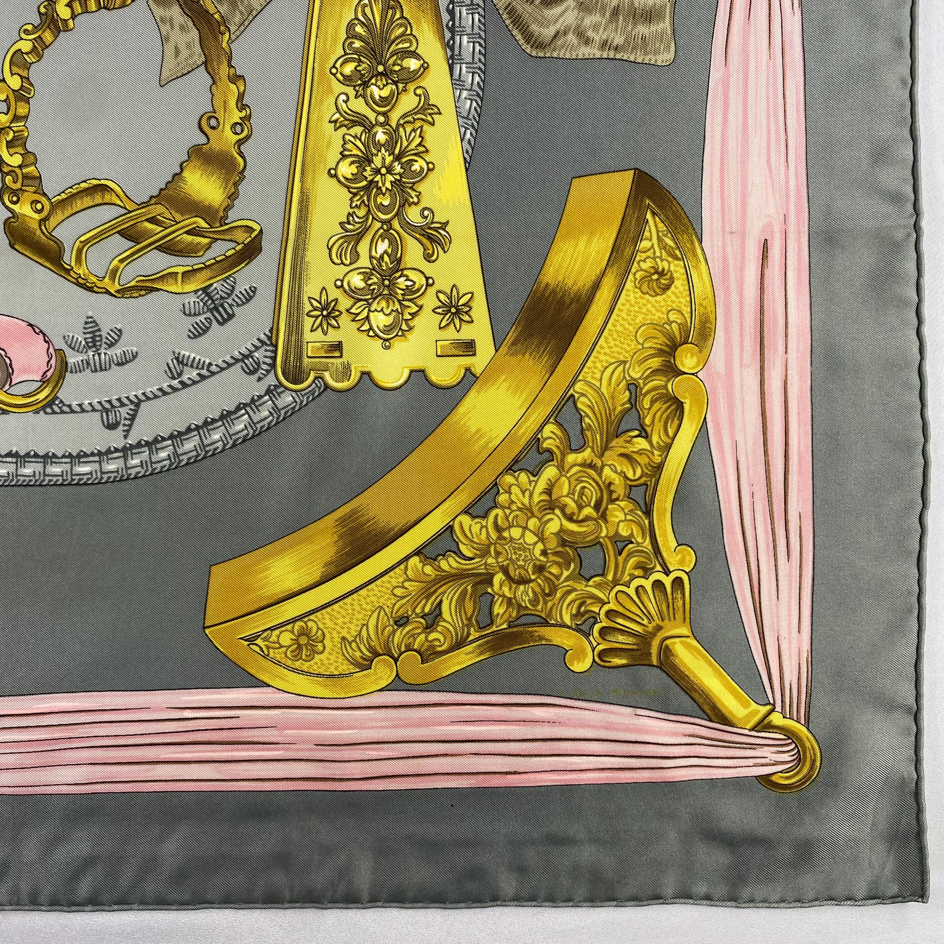Vintage Hermes Etriers Silk Scarf Hermes 34x34 Hermes Silk Scarf