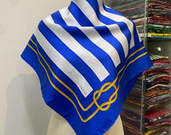 ヴィンテージ グッチ シルクスカーフ グッチ シルクマフラー グッチ